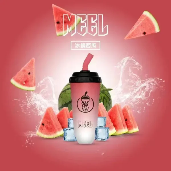 MEEL 奶茶杯 6000口大容量拋棄式電子煙  600mAh長效電力與智慧Type-C快充 3%順滑濃度