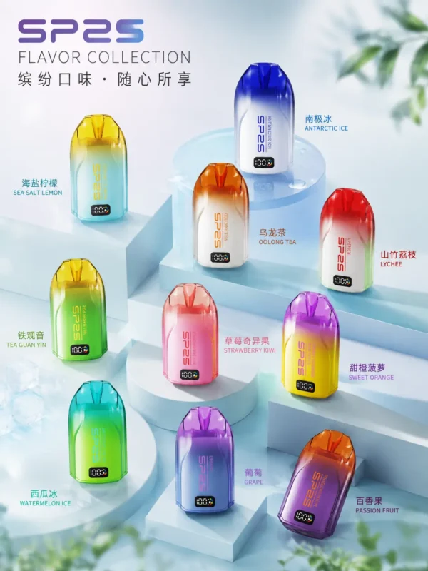 ChatGPT-Image-2026年9月2日-下午11_48_56.webp SP2S歐洲版12000口拋棄式電子煙 10ml澎湃容量技術 3%尼古丁鹽順滑摯喉電力一目瞭然 台灣現貨