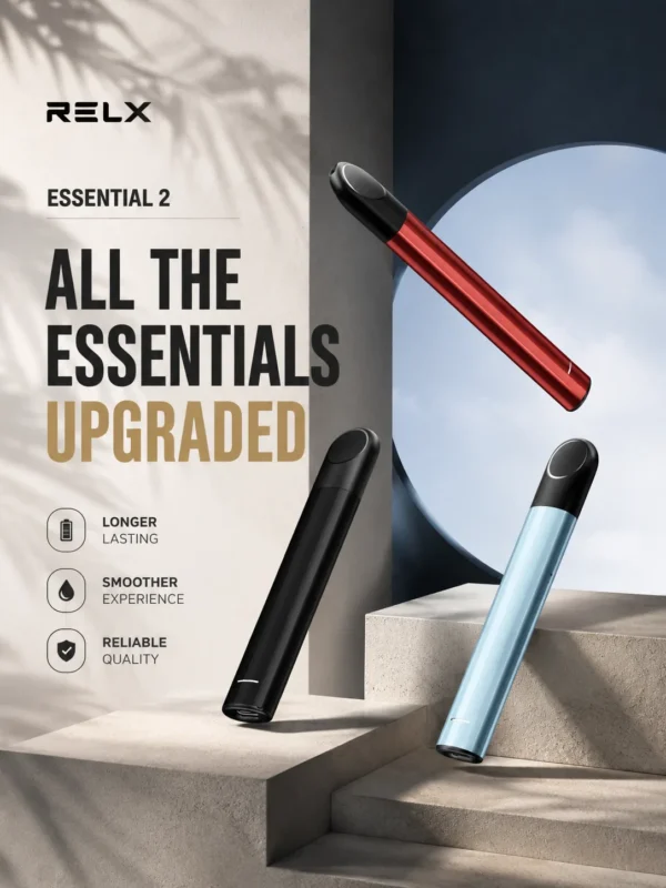 RELX 悅刻 Essential2 主機 四代五代六代煙彈通用 相容無限幻影系列 替換空彈升級備用主機
