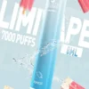 LIMI 冰感水果系列 7000口 炫彩吸氣發光視覺設計 結合可充電大電量與高解析清涼口感