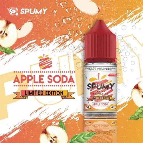 SPUMY蘇打煙油 隨身夏季最強口糧 30ml大容量 爆爽氣泡口感順喉不膩 台灣現貨