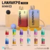 LANA 6000口一次性電子煙 主打高CP值與滿溢爆汁口感定位  搭載Mesh網芯與3%尼古丁鹽配方