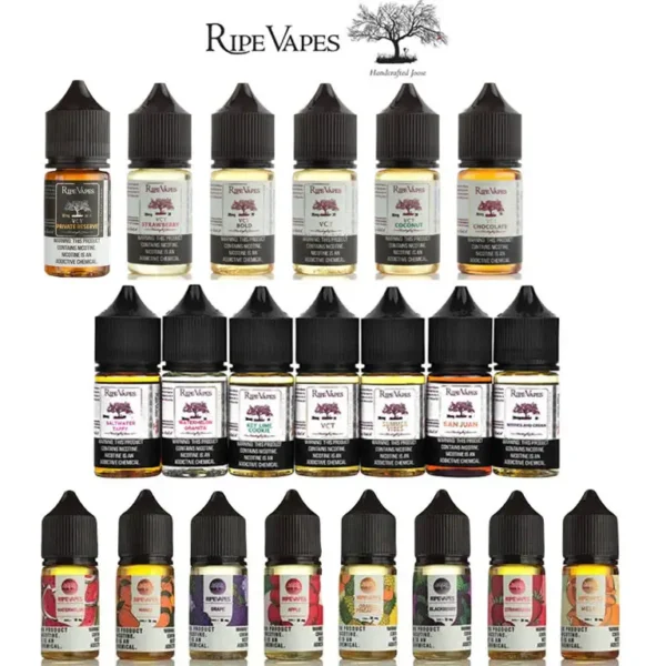 Ripe Vapes生命之樹煙油 傳奇VCT香草奶油雪茄風味 濃郁滑順不刺喉技術 台灣現貨